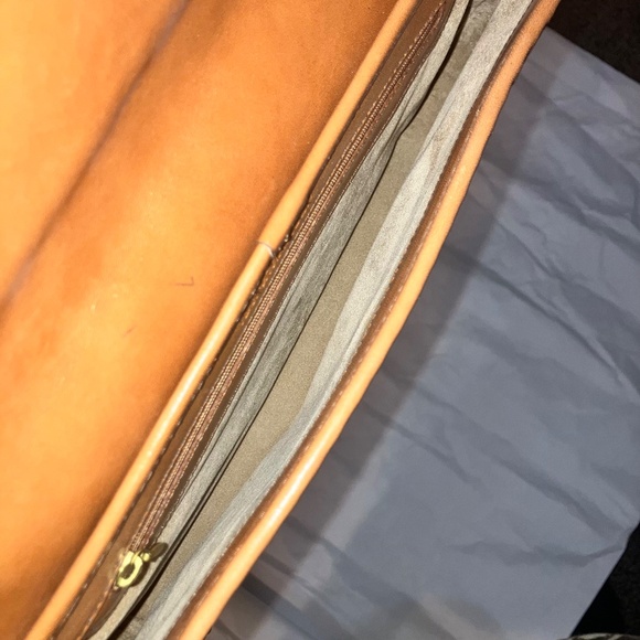 Brahmin leather and Raffia purse - Picture 6 of 8